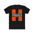 Pirates Block H T‑Shirt — Retro Orange School Spirit Tee