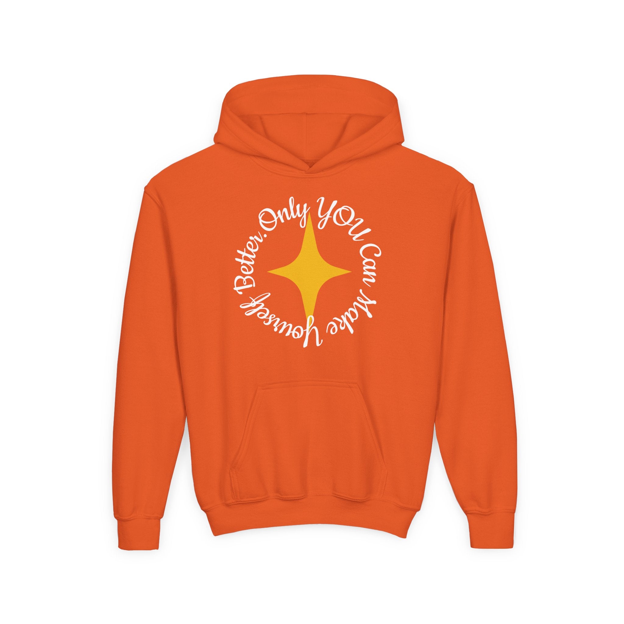 Only You Can Make Yourself Better Youth Hoodie