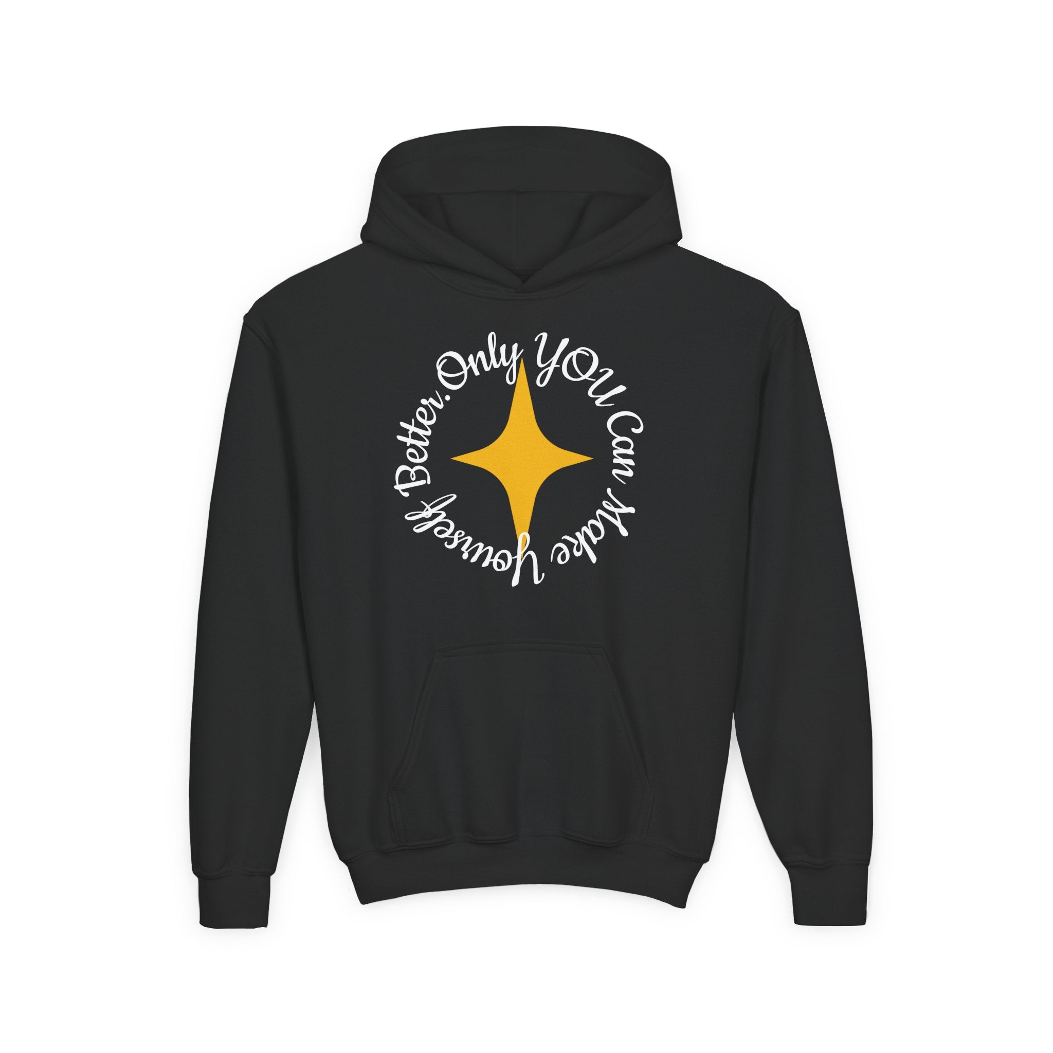 Only You Can Make Yourself Better Youth Hoodie