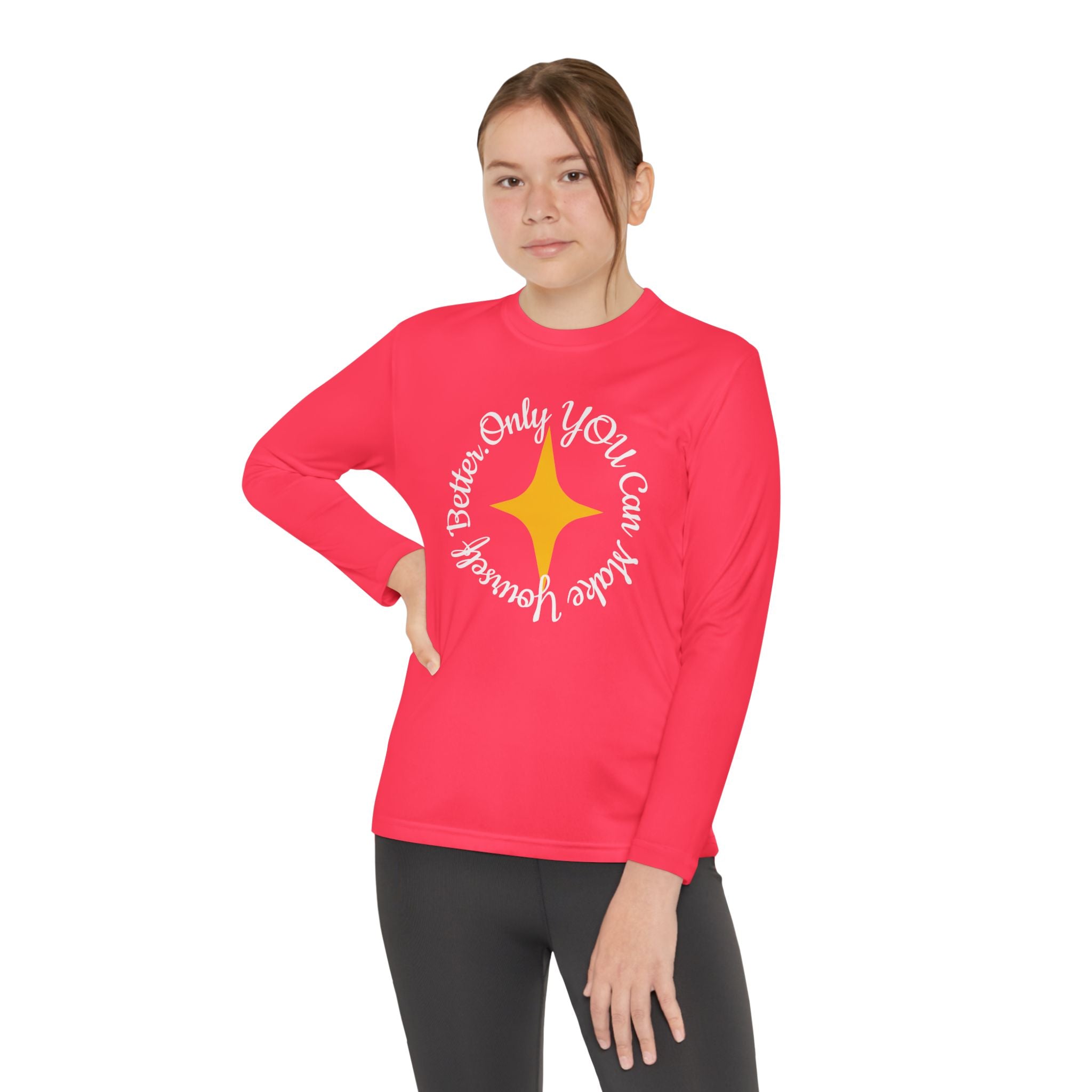 Only YOU Can Make Yourself Better Youth Long Sleeve T-shirt