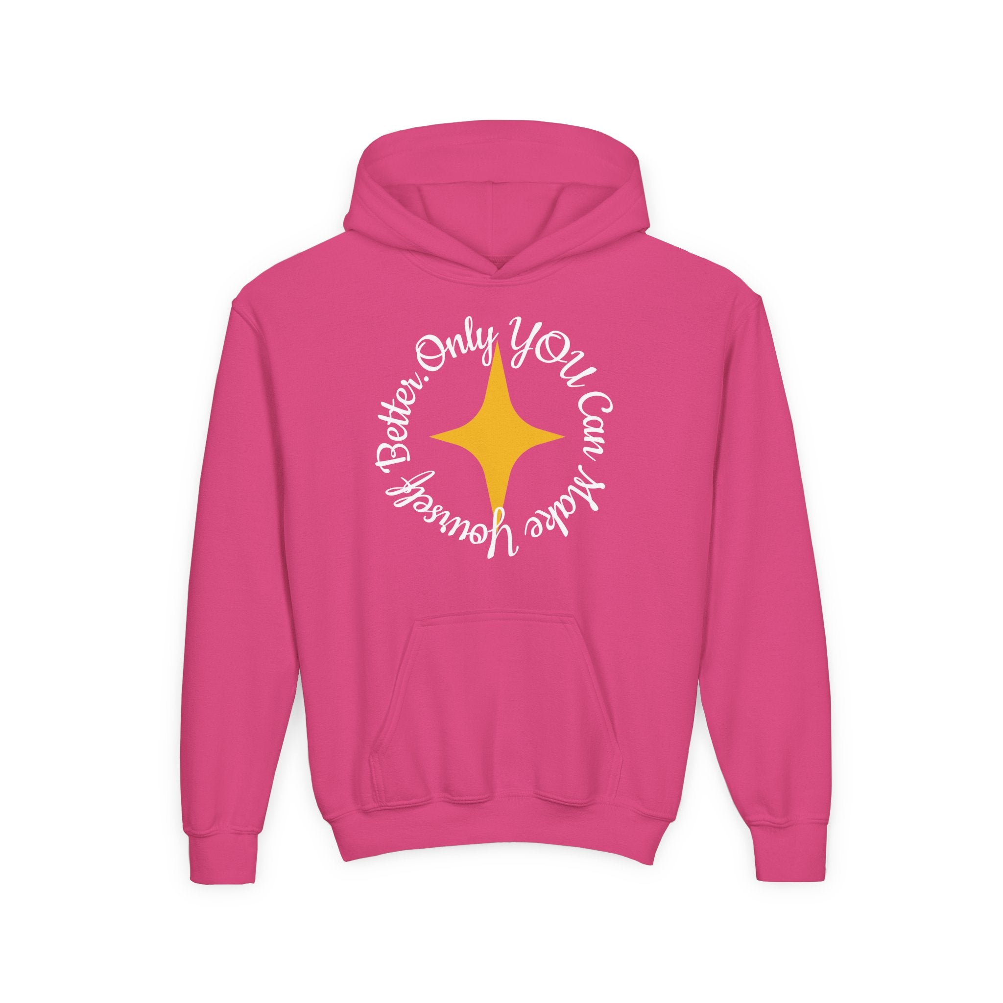 Only You Can Make Yourself Better Youth Hoodie