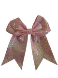 Pink Sequin Bow