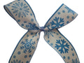 Blue & White Snowflakes