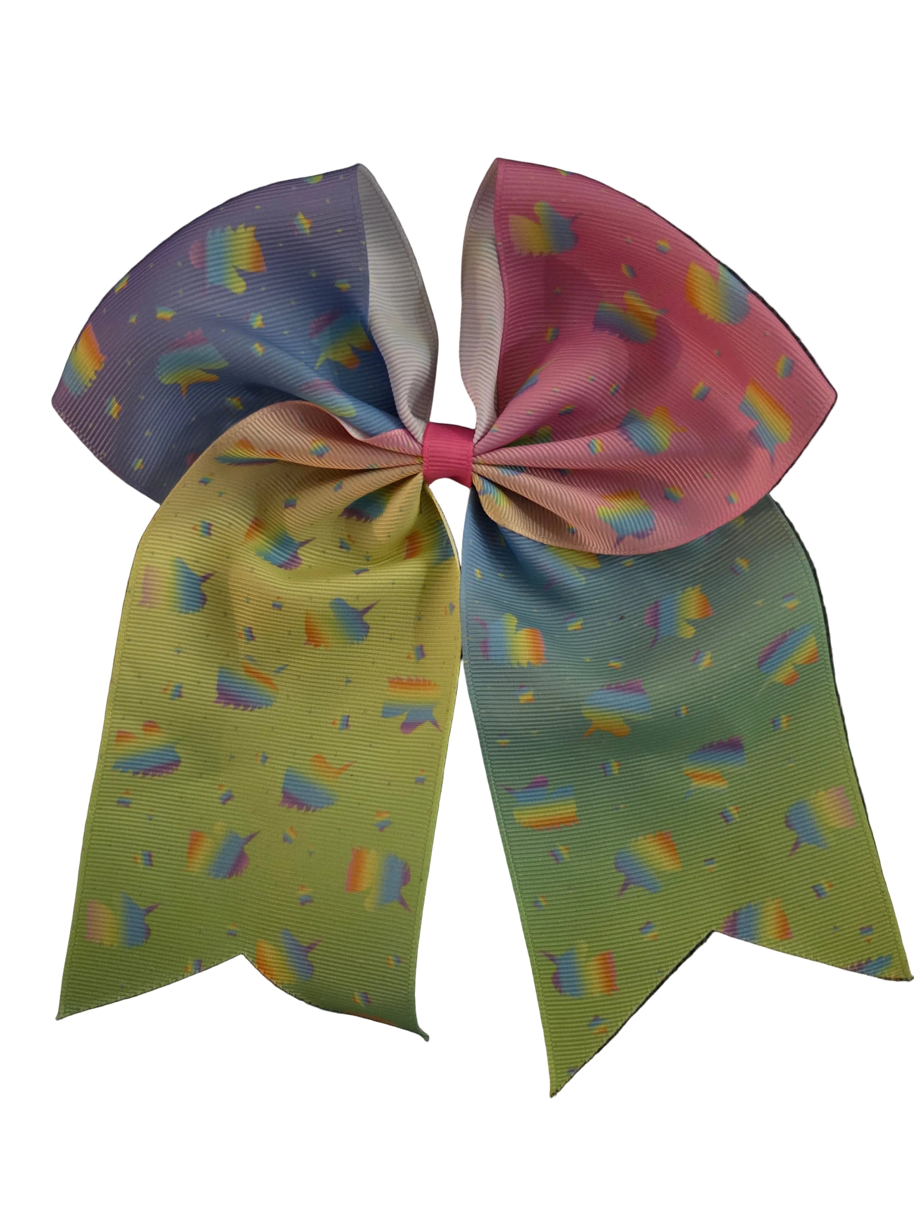 Light Rainbow Unicorn Bow